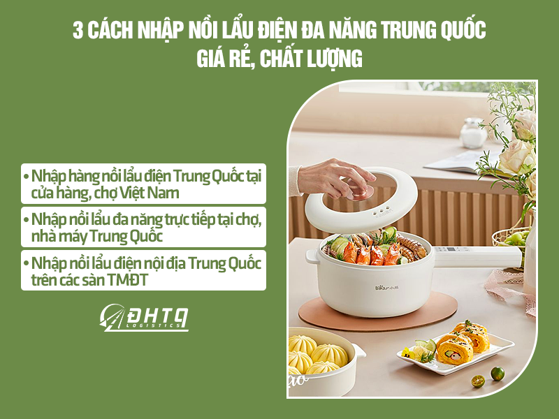 nồi lẩu điện Trung Quốc