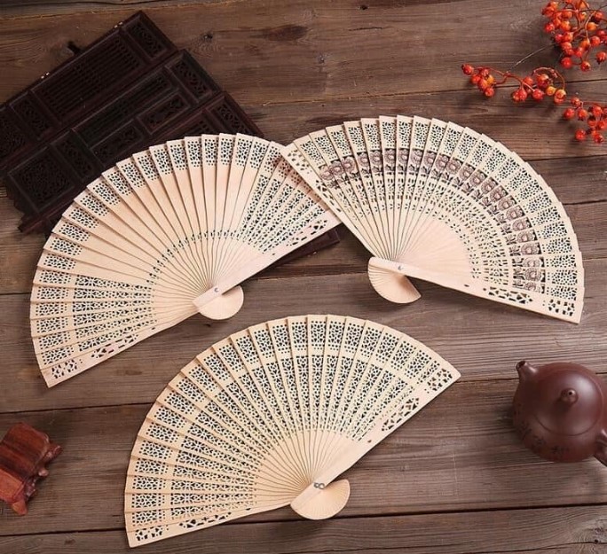 quạt giấy Trung Quốc