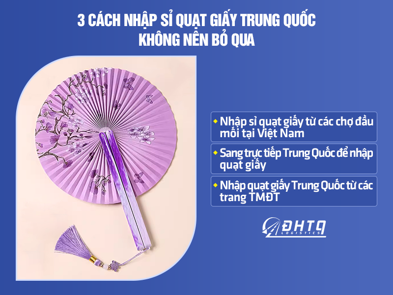 quạt giấy Trung Quốc