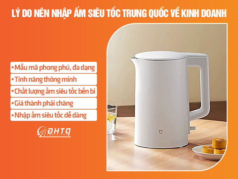 ấm siêu tốc Trung Quốc