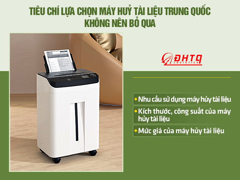 máy huỷ tài liệu Trung Quốc