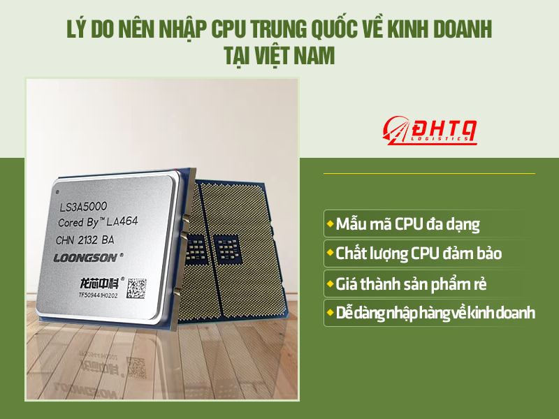 nhập CPU từ Trung Quốc