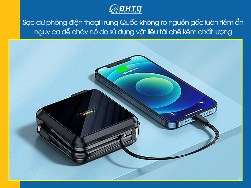 Pin sạc dự phòng điện thoại Trung Quốc