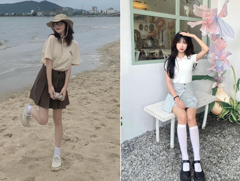 Áo polo nữ Trung Quốc