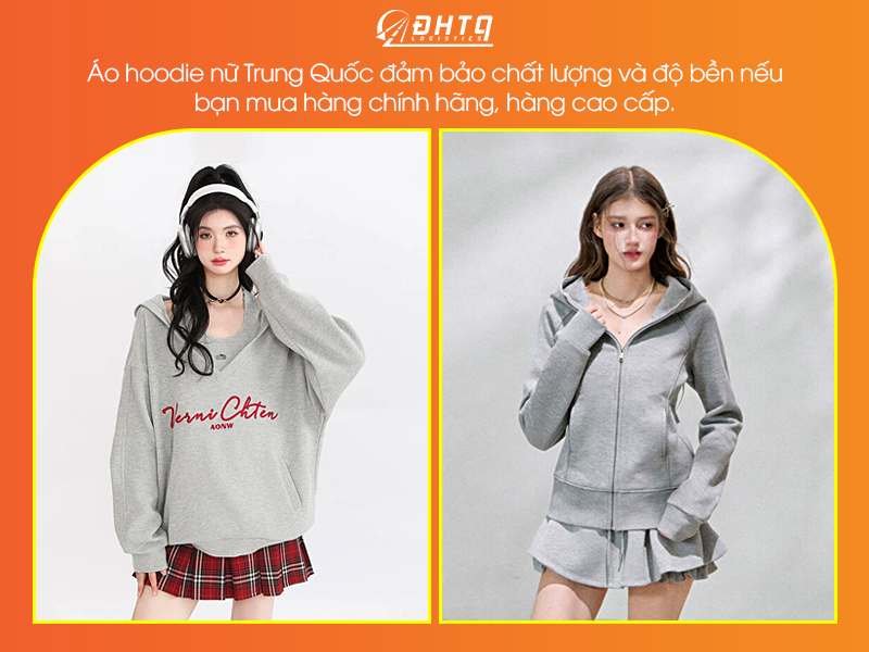 Áo hoodie nữ Trung Quốc