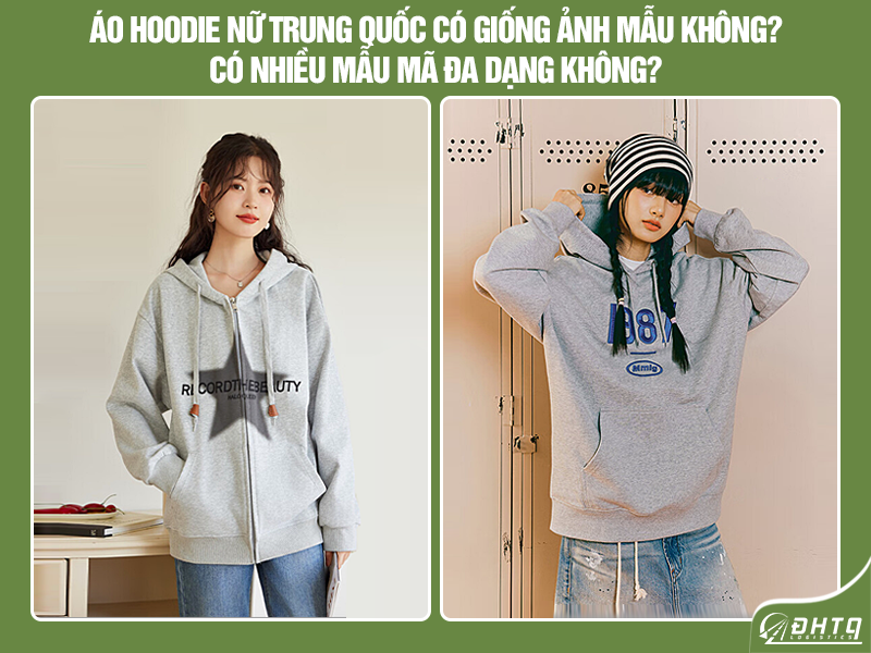 Áo hoodie nữ Trung Quốc