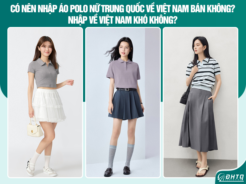 áo polo nữ Trung Quốc